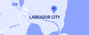 Carte de Labrador City